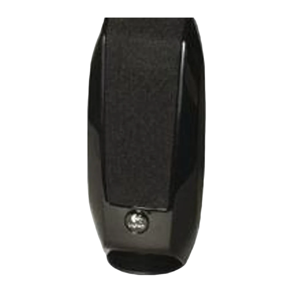 Logitech Altavoces S150 Digital USB negro, vista frontal: par de altavoces con rejilla textil, logo y cable USB - Ítem2