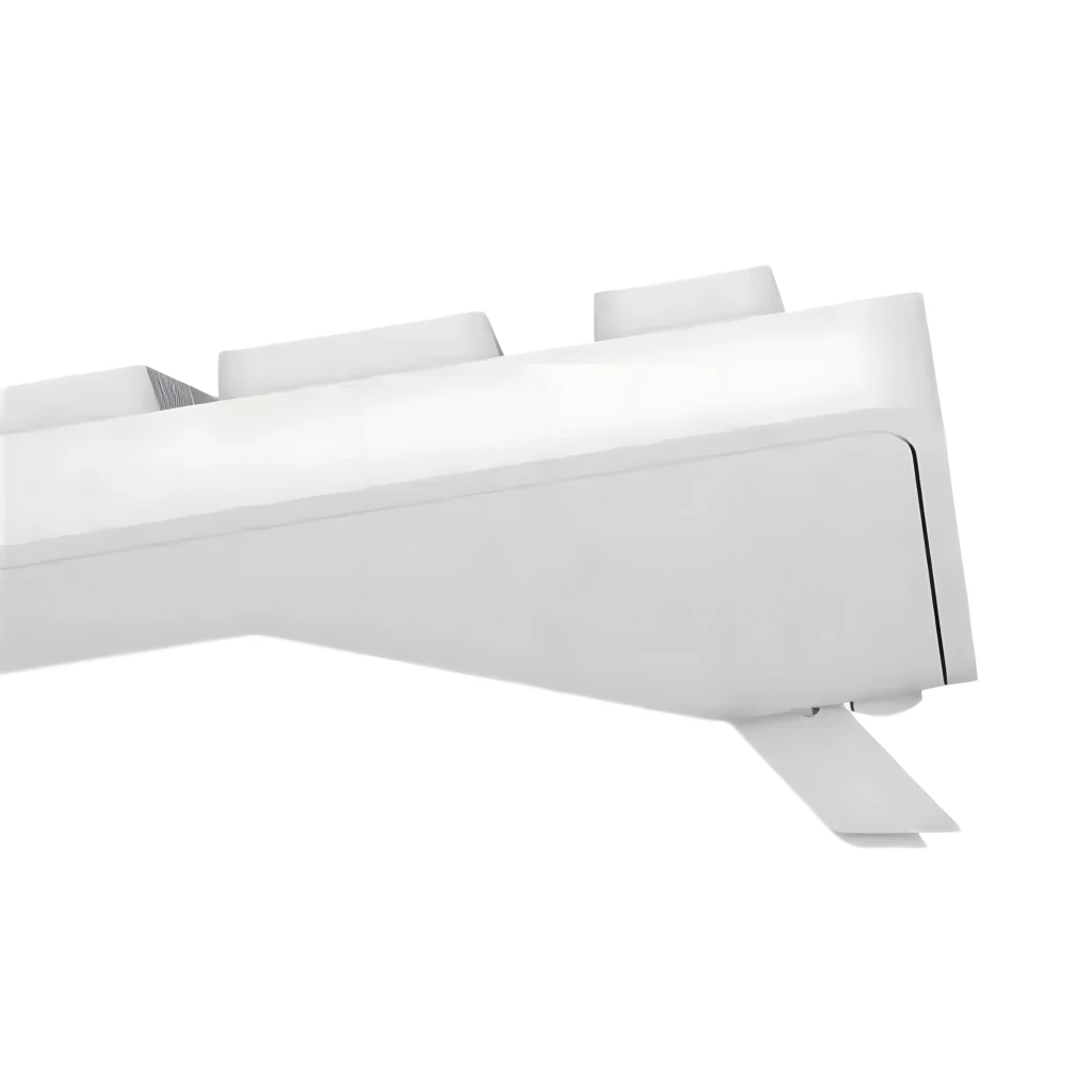 Cherry Stream Desktop Pale Gray gris, vue de dessus: clavier complet et souris sans fil gris clair avec accents gris - Ítem6