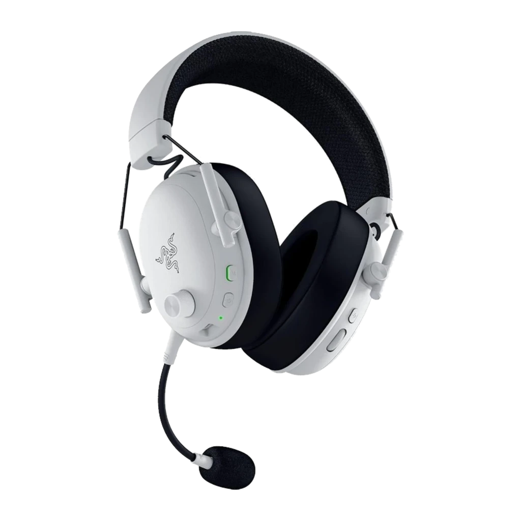 Razer BlackShark V3 Blanco, kit completo: auriculares en ángulo con micrófono, dongle USB inalámbrico y cable incluidos - Ítem2