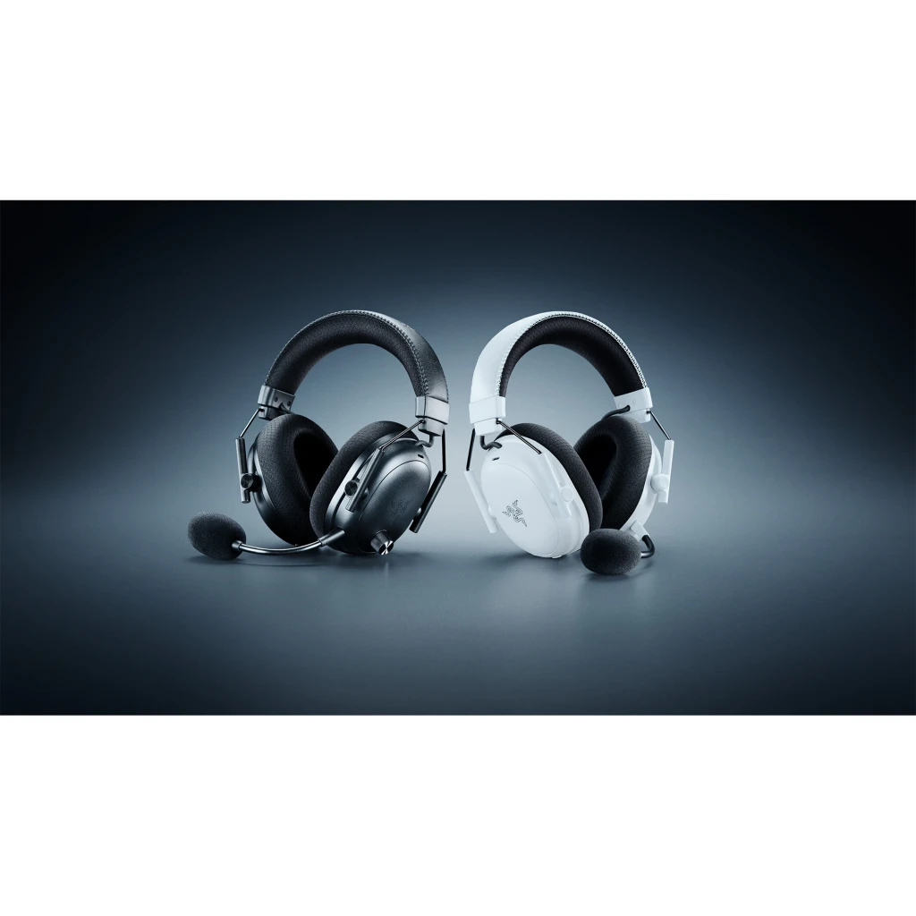 Razer BlackShark V3 Blanco, kit completo: auriculares en ángulo con micrófono, dongle USB inalámbrico y cable incluidos - Ítem5