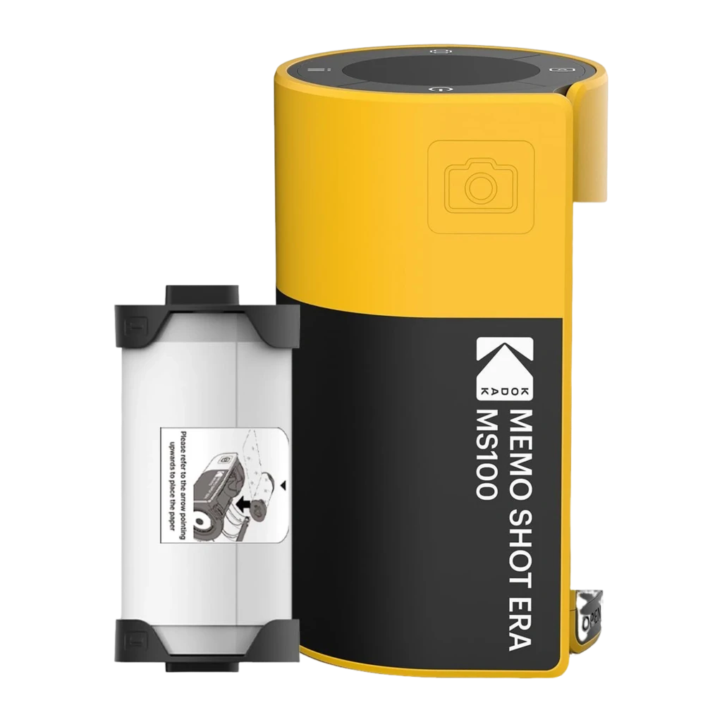 Kodak Memo Shot Era MS100 amarillo, kit con caja de 9 rollos: cámara, foto impresa en blanco y negro y packaging - Ítem5
