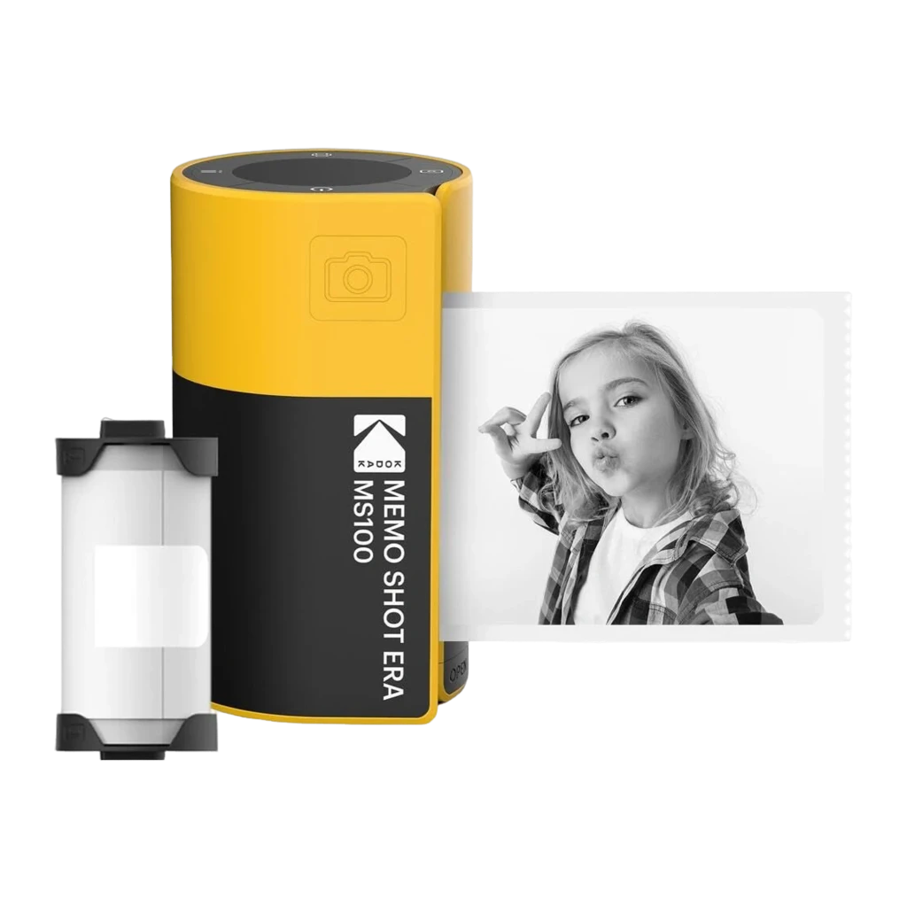 Kodak Memo Shot Era MS100 amarillo, kit con caja de 9 rollos: cámara, foto impresa en blanco y negro y packaging - Ítem6