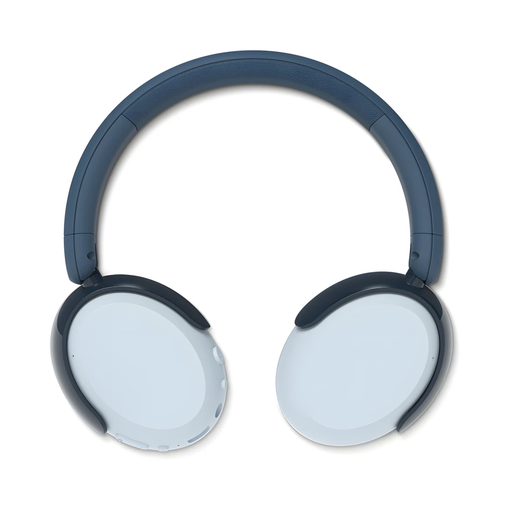 Philips Auriculares TAK5500RT Inalámbricos Bluetooth Azul, vista frontal en ángulo: diadema azul con logo Philips y - Ítem4