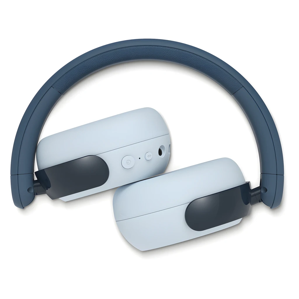 Philips Auriculares TAK5500RT Inalámbricos Bluetooth Azul, vista frontal en ángulo: diadema azul con logo Philips y - Ítem6
