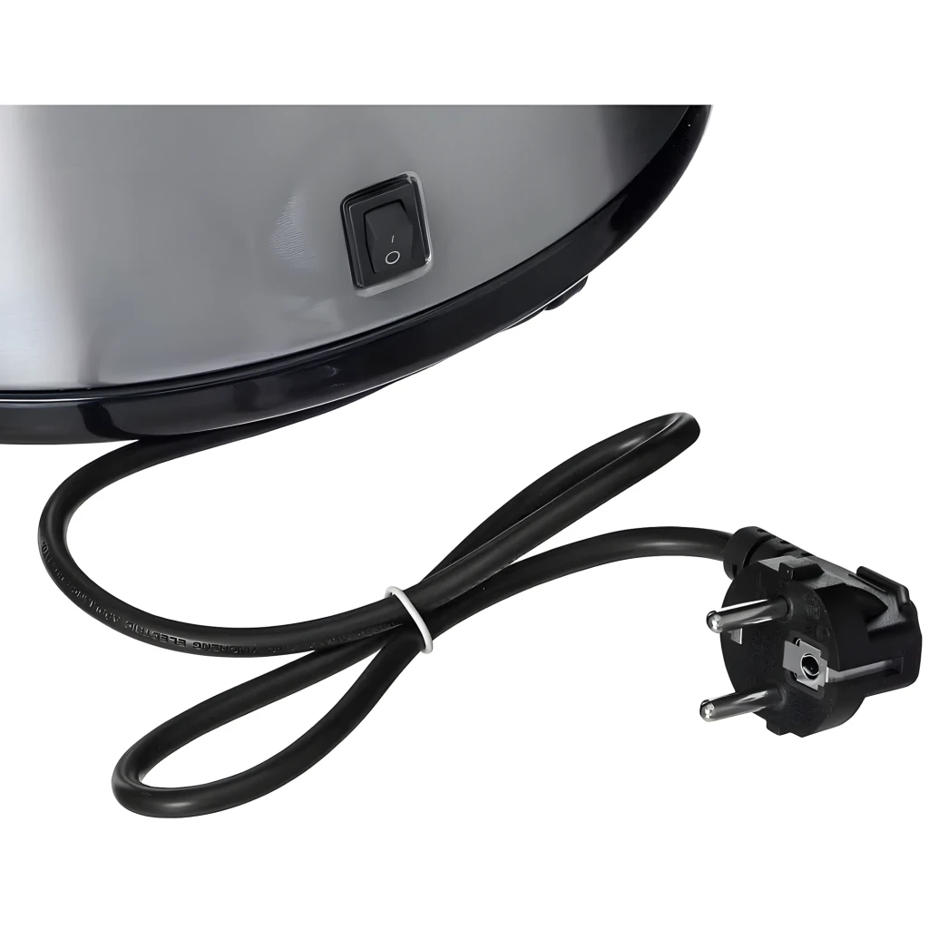 Russell Hobbs Cuiseur à riz 19750-56 1,8 L Acier inoxydable, vue de face: corps brossé, couvercle en verre et panneau de - Ítem3