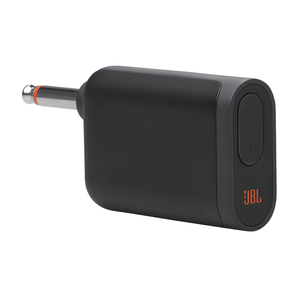 JBL PartyBox Wireless Mic preto, pack completo: dois microfones sem fio e receptor USB com detalhes laranja - Item4