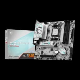 MSI Placa base B840M Gaming Plus WiFi 6E blanc - contenu de la boîte