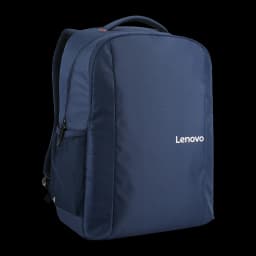 Lenovo Sac à dos Everyday B515 15.6 pouces Bleu, vue arrière 3/4: compartiment principal uni sans poche avant visible