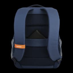 Lenovo Sac à dos Everyday B515 15.6 pouces Bleu, vue arrière: panneau rembourré en maille, bretelles ergonomiques et