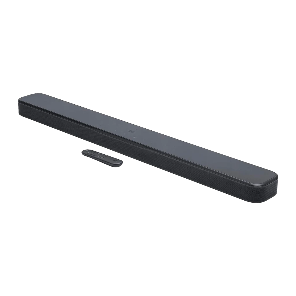 JBL Bar 800 MK2 7.1 noir, kit complet en perspective: barre, caisson sans fil, satellites amovibles et télécommande - Ítem3