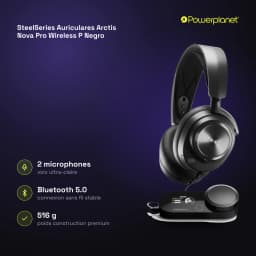SteelSeries Auriculares Arctis Nova Pro Wireless P Negro - características
