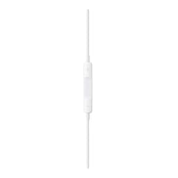 Apple EarPods USB-C Blanco, detalle mando: control remoto inline blanco con botones de volumen + y -