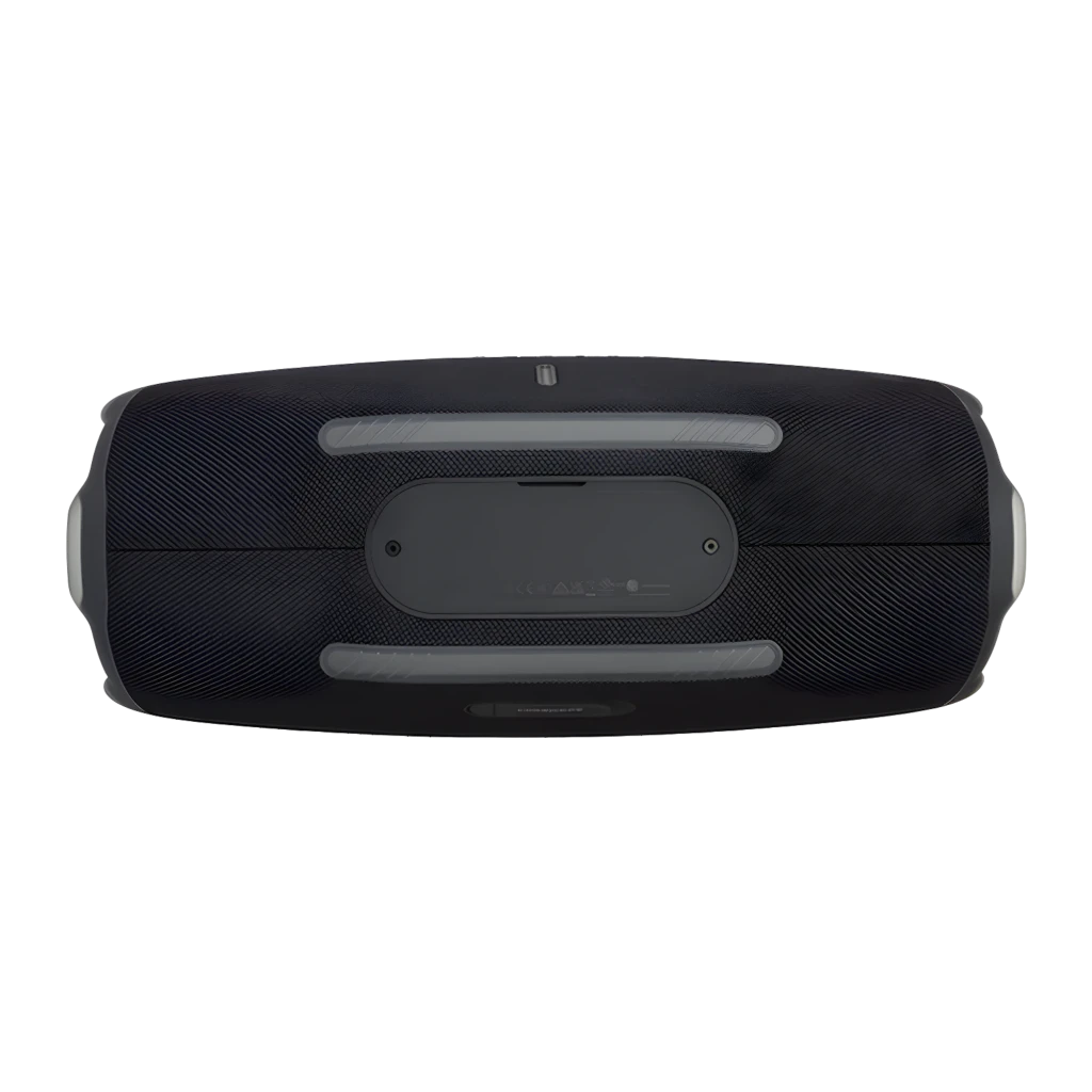 JBL Altifalante portátil Boombox 4 preto, vista frontal: grelha de tecido, logo JBL, pega e botões de controlo superiores - Item2