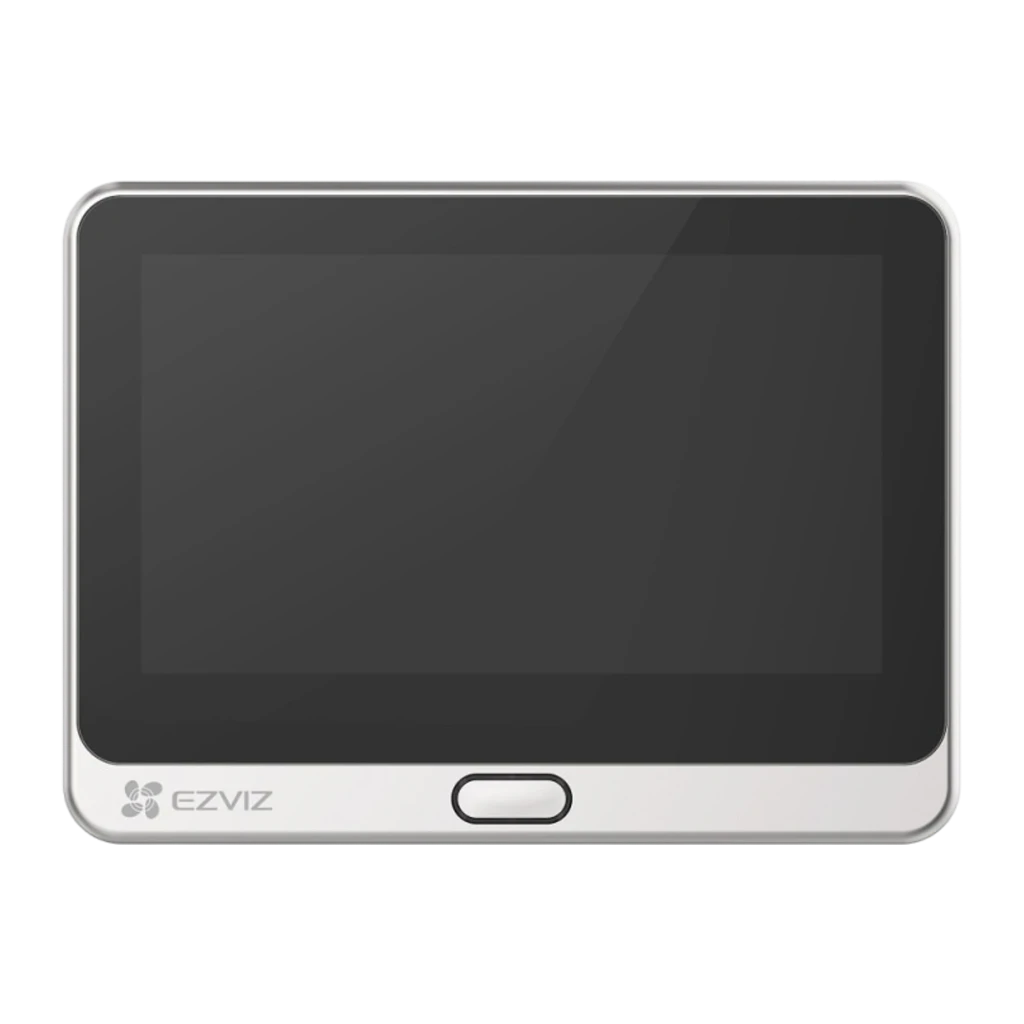 EZVIZ Hikvision DP2C 512GB argent, ensemble: moniteur affichant jardin et module caméra avec bouton sonnette - Ítem1