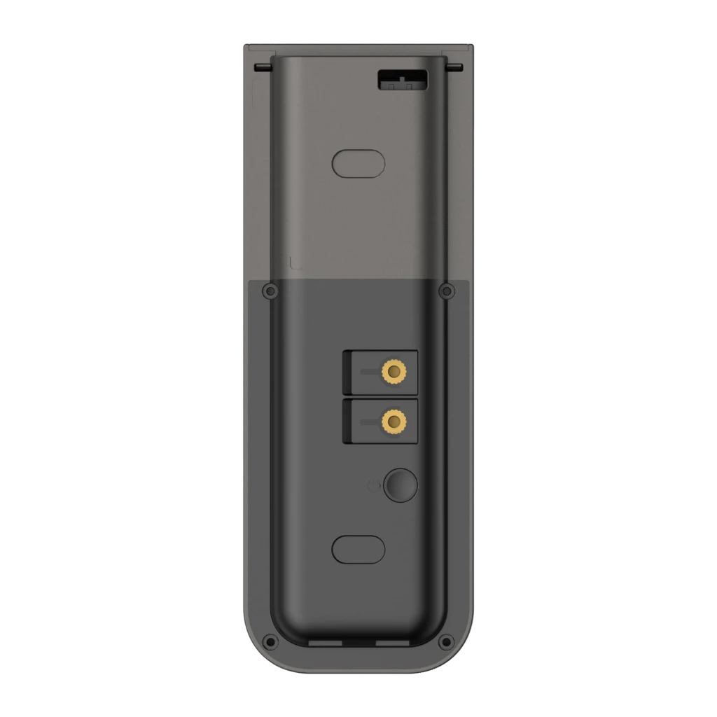 Imou 2S Video Doorbell Kit 512GB Noir, vue avant: sonnette avec caméra et bouton vert à côté du carillon sans fil - Ítem2