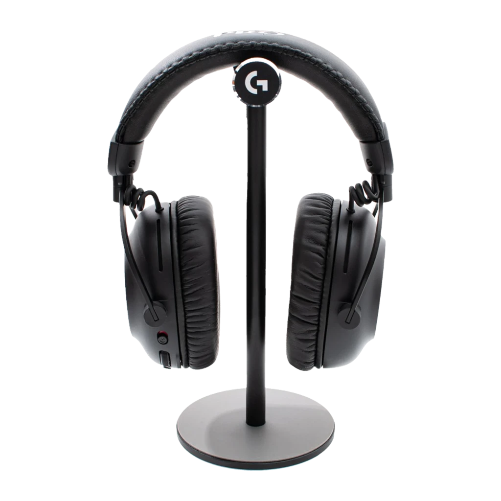 Logitech Auriculares G Pro X 2 Negro, vista lateral: almohadillas de cuero, diadema acolchada y micrófono flexible - Ítem3