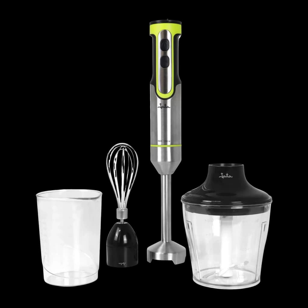 Jata Liquidificadora JEBT1789 Inox, conjunto completo: varinha, batedor, picadora e copo medidor