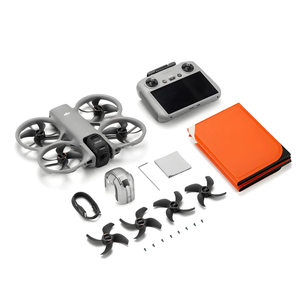 DJI Drone Avata 360 42GB gris, vista frontal: dron con cámara gran angular, mando con pantalla y batería - Ítem5