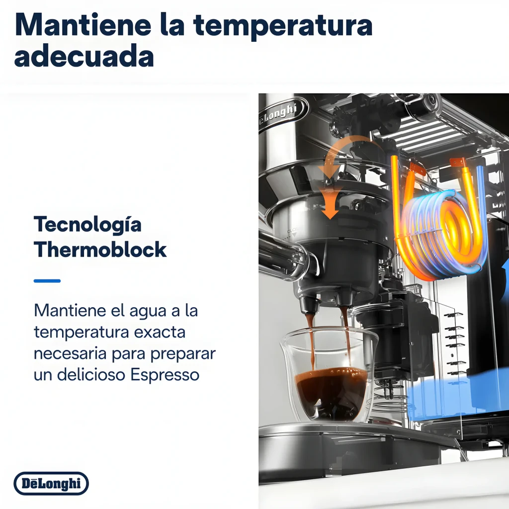 DeLonghi EC685.BK+KG200 Moulin Noir, vue de face: machine espresso et moulin noirs avec détails chromés - Ítem6