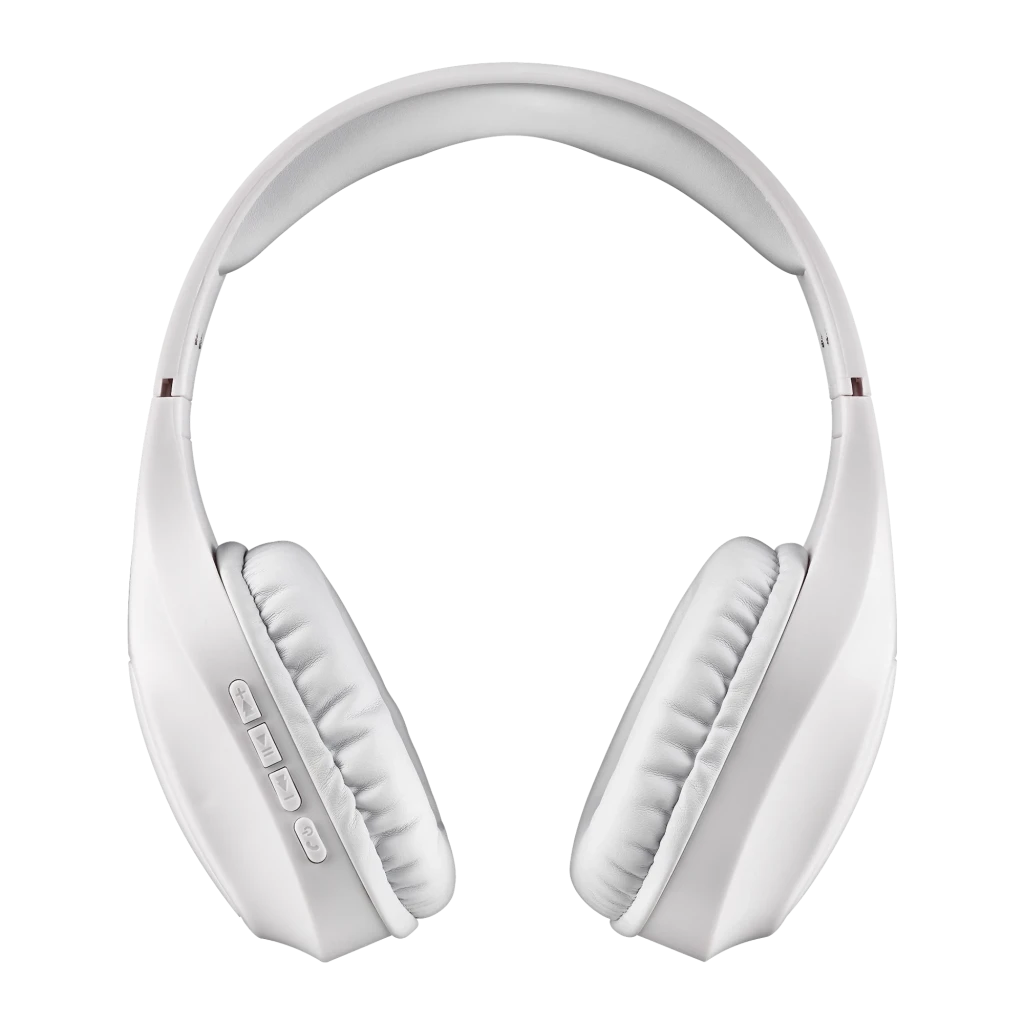 NGS Auriculares Artica Wrath Blanco, vista lateral: diadema acolchada, almohadillas y logo WRATH visibles - Ítem1