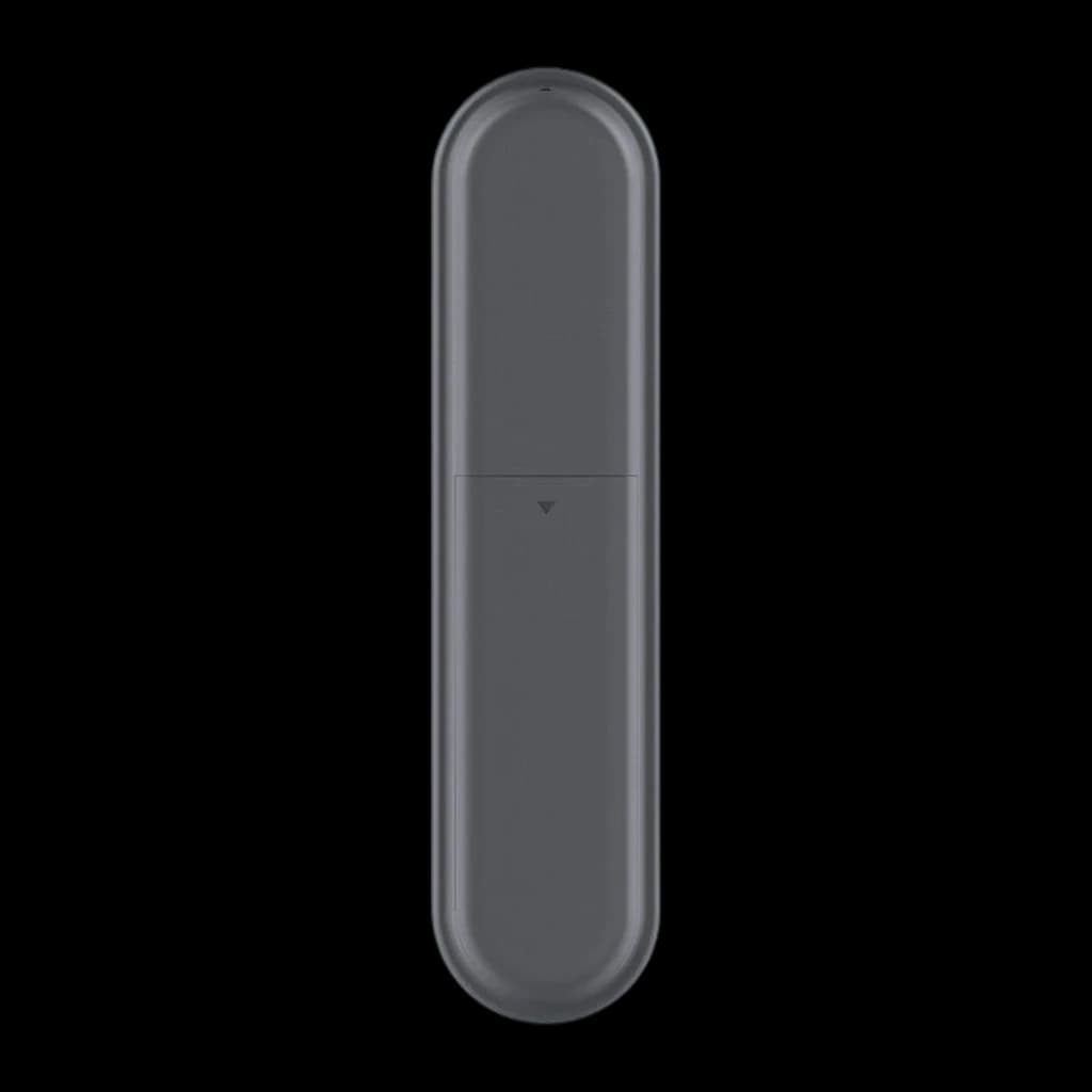 OBSBOT Tiny Smart Remote 2 gris, vista trasera: superficie lisa con línea de apertura de batería al centro