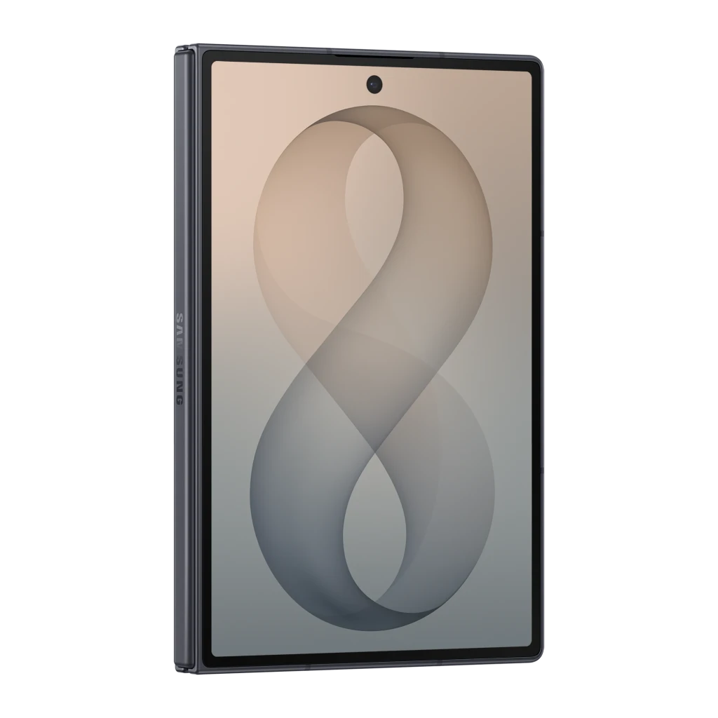 Samsung Galaxy Z Fold8 5G 256GB Grafito, vista abierta frontal y trasera: módulo de cámaras y pantalla interior desplegada - Ítem3