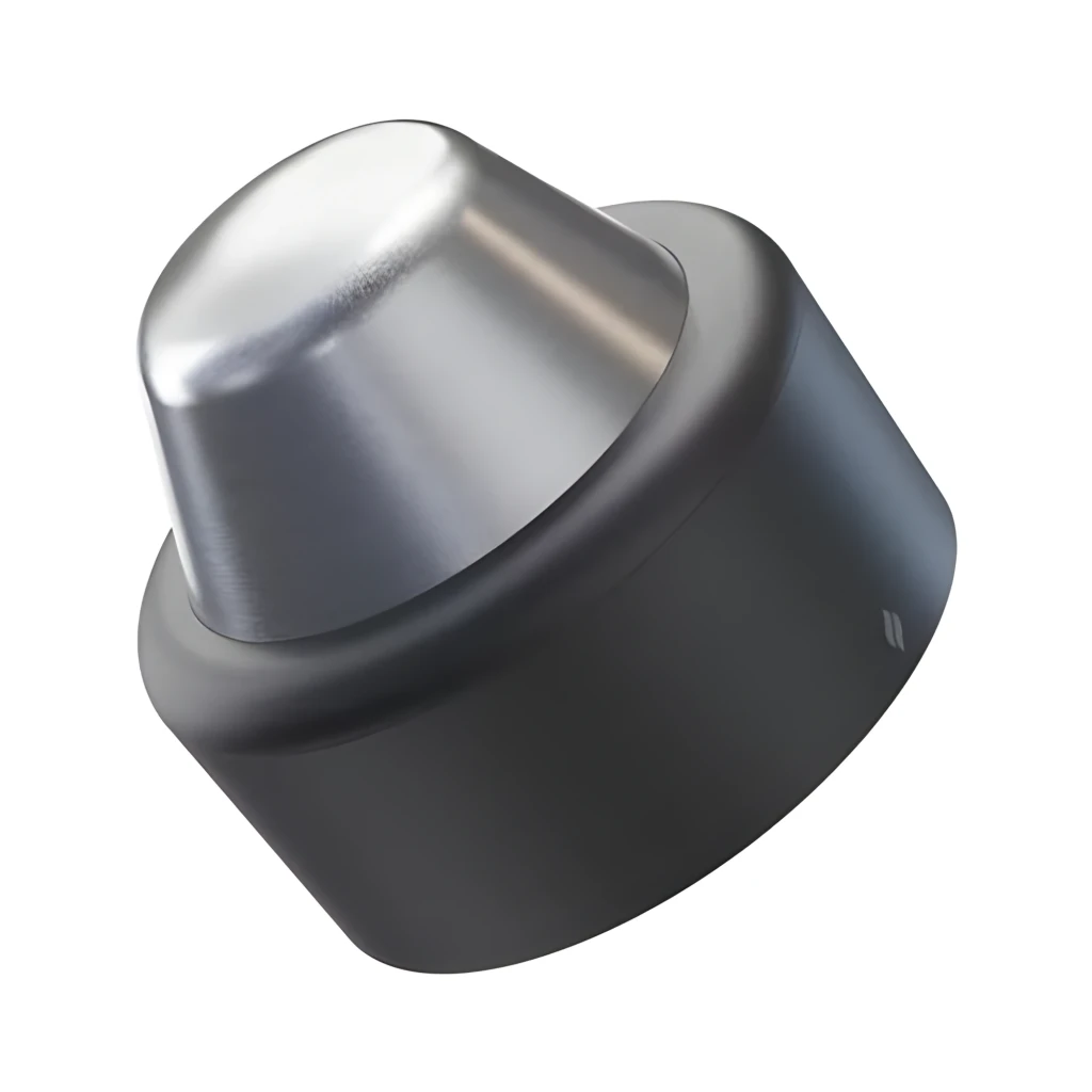 Therabody TheraFace Hot & Cold Ring preto, vista comparativa: anel frio prateado mate ao lado do anel quente preto brilhante - Item2