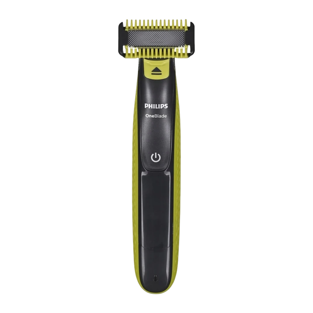 Philips OneBlade QP2824/10 gris, kit complet: rasoir, lame de remplacement, 4 sabots guide et câble USB - Ítem1
