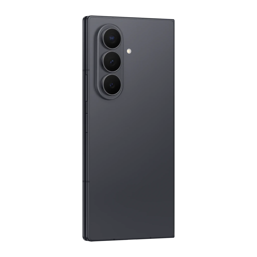 Samsung Galaxy Z Fold8 Ultra 256GB Grafito, vista frontal y trasera: plegable abierto, triple cámara y pantalla con fondo - Ítem5