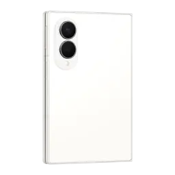 Samsung Galaxy Z Fold8 5G 512GB Blanco, vista trasera en ángulo: módulo de cámaras dual en esquina superior izquierda