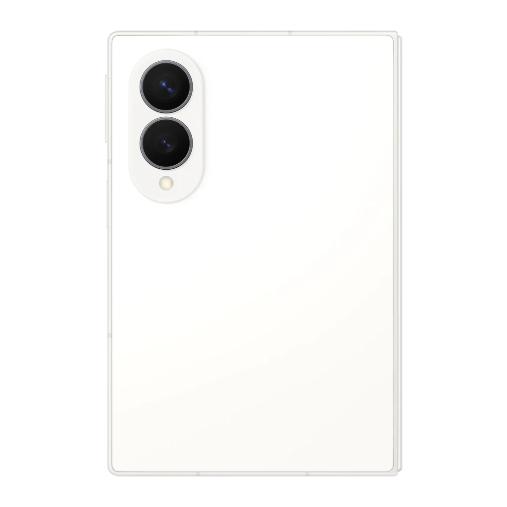 Samsung Galaxy Z Fold8 5G 512GB Blanco, vista abierta frontal: módulo de cámaras trasero y pantalla interior encendida - Ítem2