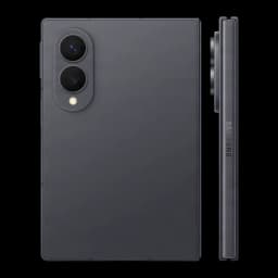 Samsung Galaxy Z Fold8 512GB gris, trasera y lateral: módulo de cámaras oval, bisagra y logo Samsung en el canto
