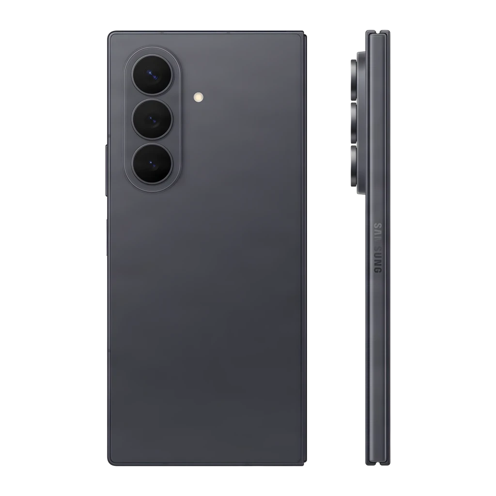 Samsung Galaxy Z Fold8 Ultra 512GB Grafito, vista frontal y trasera: plegable abierto, módulo de cámaras trasero y pantalla - Ítem10