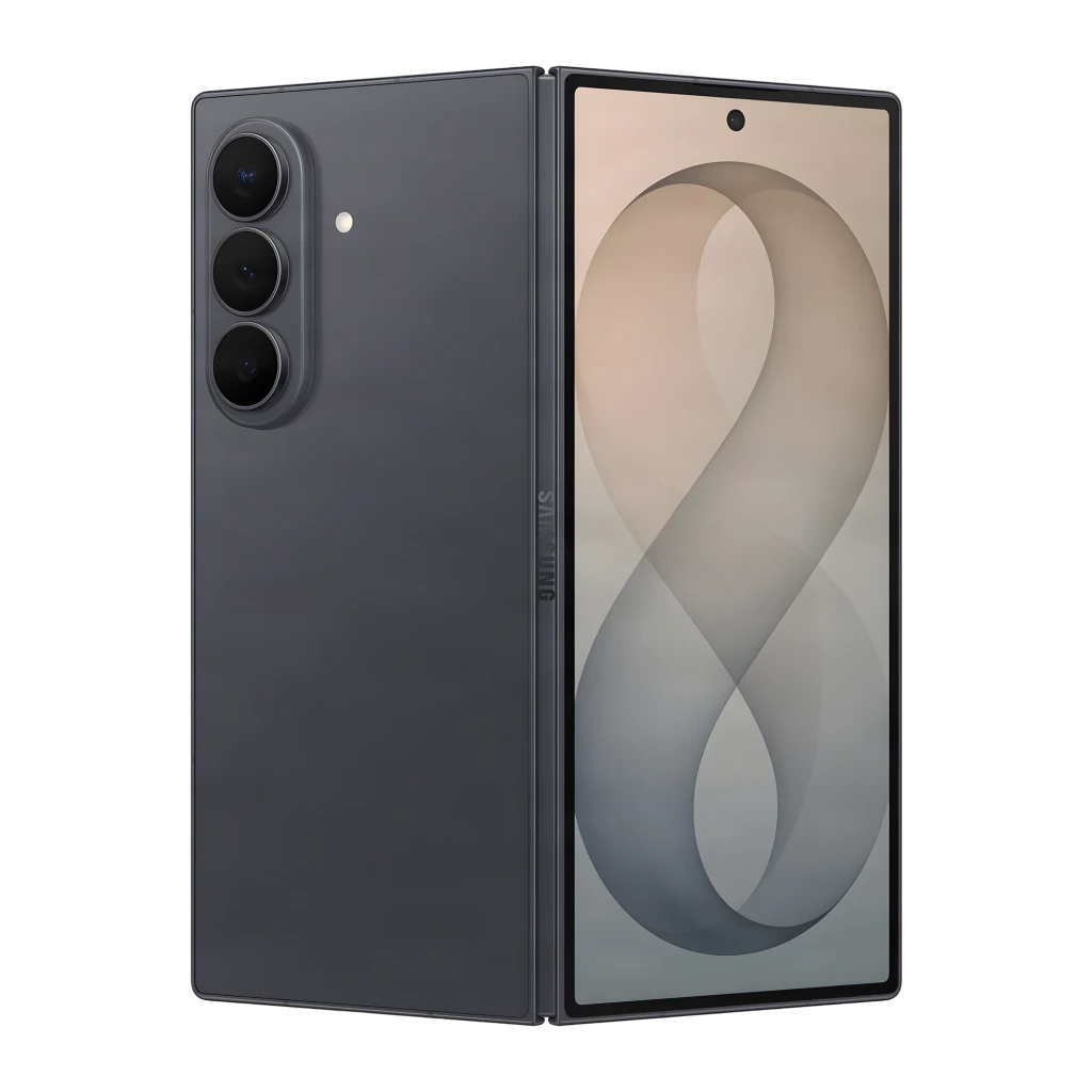 Samsung Galaxy Z Fold8 Ultra 512GB Grafito, vista frontal y trasera: plegable abierto, módulo de cámaras trasero y pantalla - Ítem6