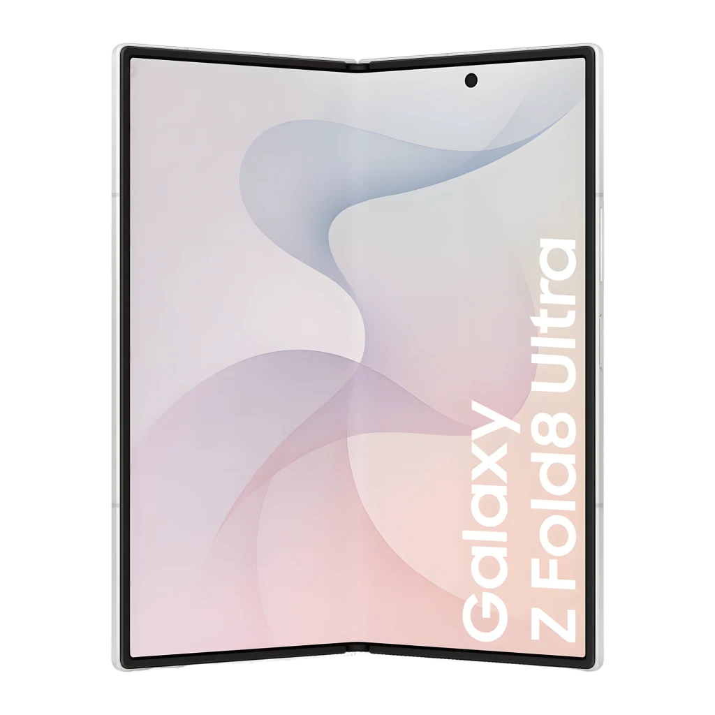 Samsung Galaxy Z Fold8 Ultra 512GB Crema, vista frontal y trasera: plegable abierto, módulo de cámaras triple y pantalla - Ítem7