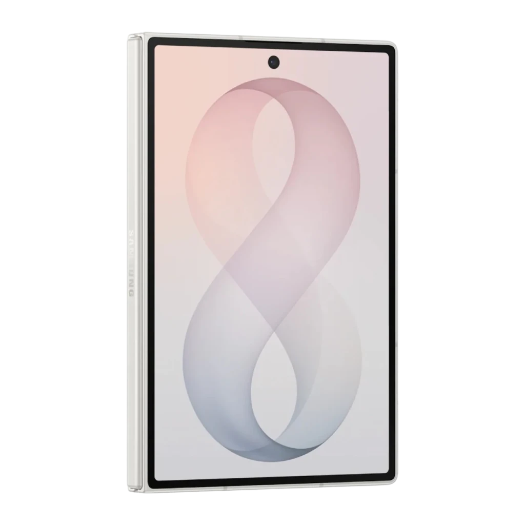 Samsung Galaxy Z Fold8 5G 1TB Crema, vista frontal abierto: trasera con módulo de cámaras y pantalla interior encendida - Ítem4