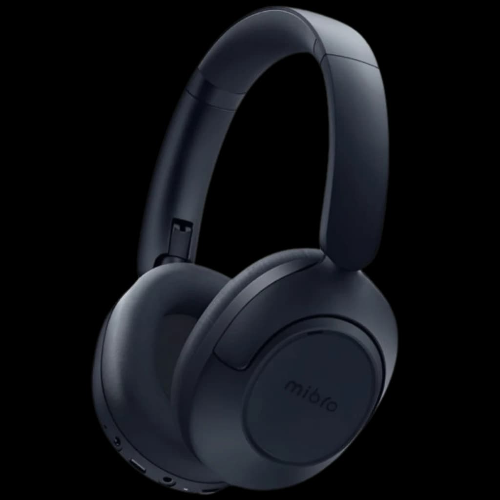 Auriculares Mibro Headphone One Dark Blue con diadema acolchada, copas circumaurales plegables, botones laterales y acabado mate Bluetooth 5.4