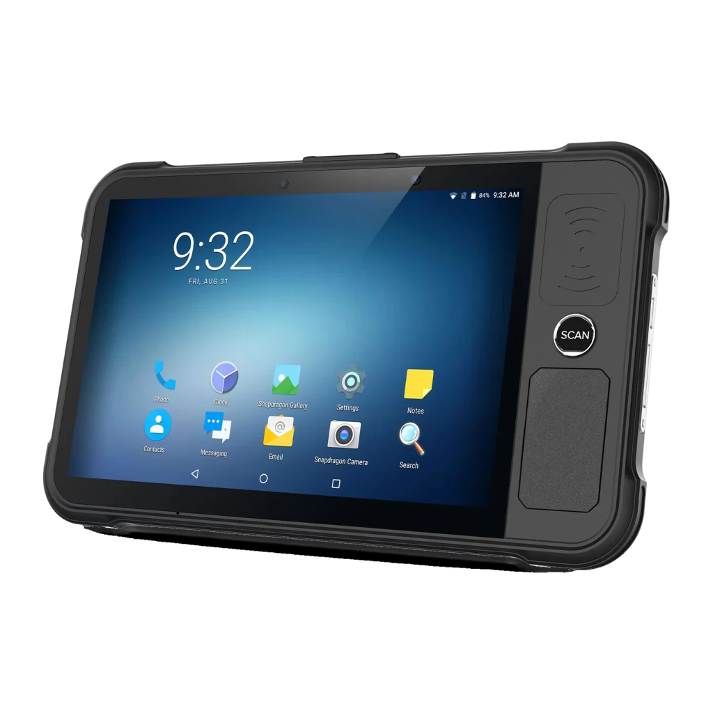 Chainway P80 SE4710 4GB/64GB 4G LTE IP65 Quedas 1.5m 8 polegadas IPS 1920x1200