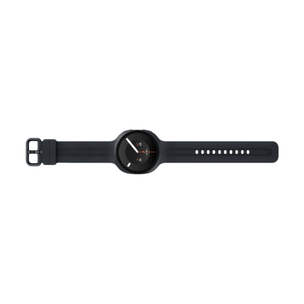 Samsung Galaxy Watch9 40mm LTE gris oscuro con caja de aluminio, correa deportiva a juego y pantalla circular negra con bisel fino y botones laterales - Ítem5