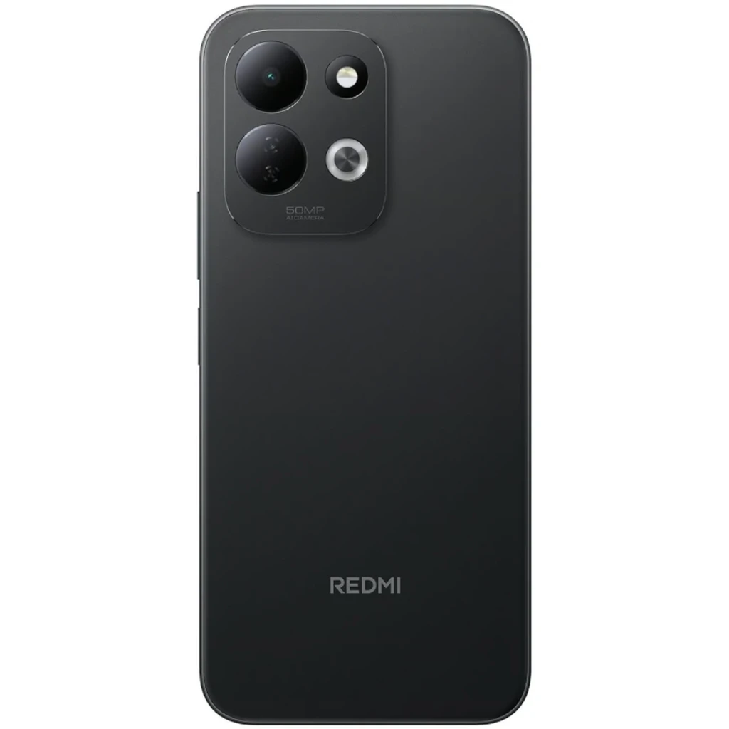 Smartphone Xiaomi Redmi 17 negro con gran pantalla 6,9 pulgadas, borde fino, módulo de triple cámara trasera y frontal perforada; diseño elegante y moderno - Ítem2