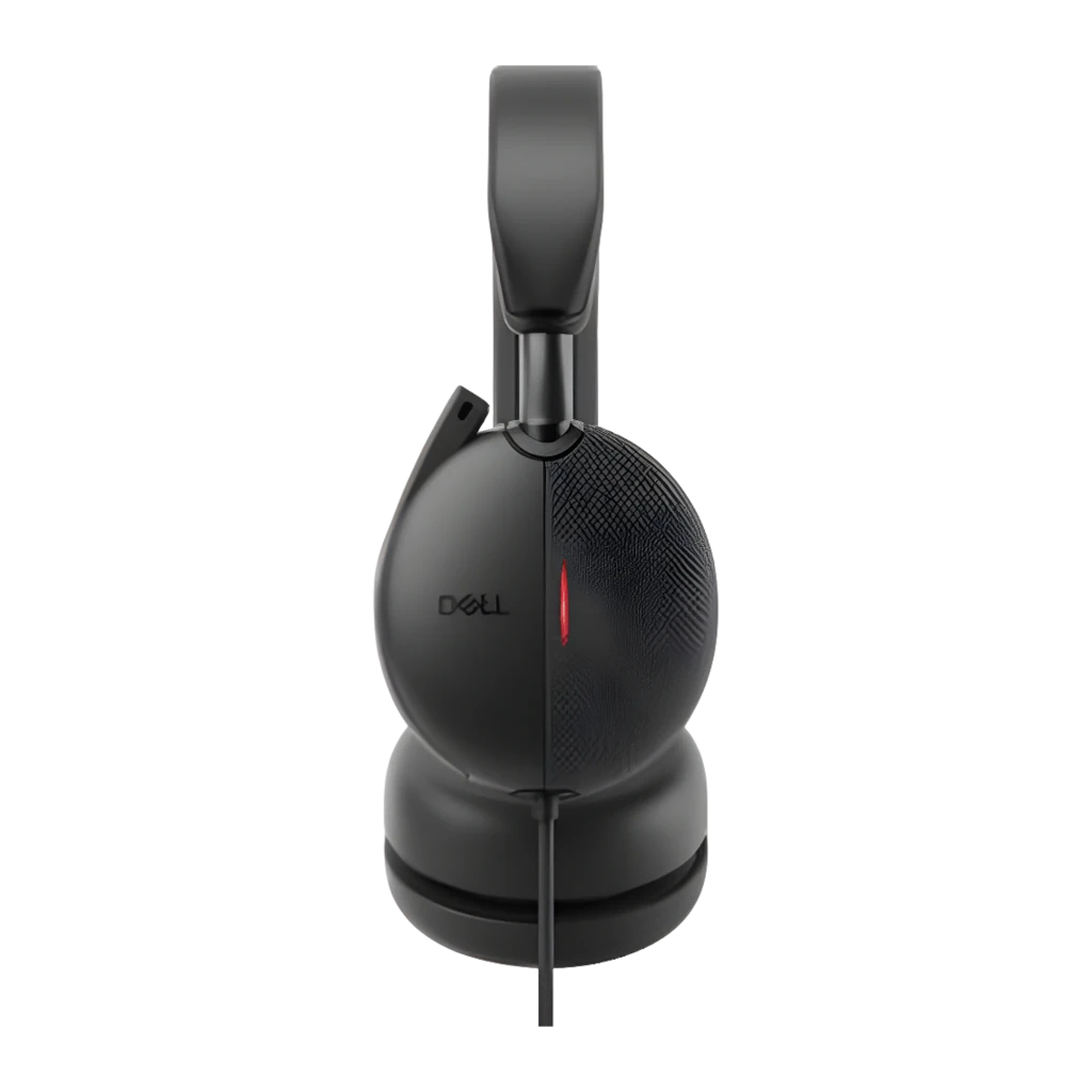 Dell Casque Pro Wired ANC WH5024 noir, kit en angle: casque avec micro, télécommande en ligne, connecteur USB-A et - Ítem3