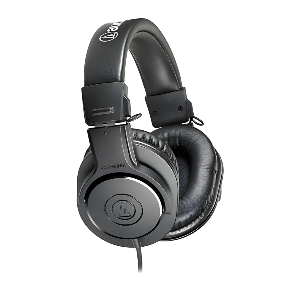 Audio-Technica ATH-M20X auricular y casco Auriculares Alámbrico Diadema Música Negro - vue principale - Ítem2