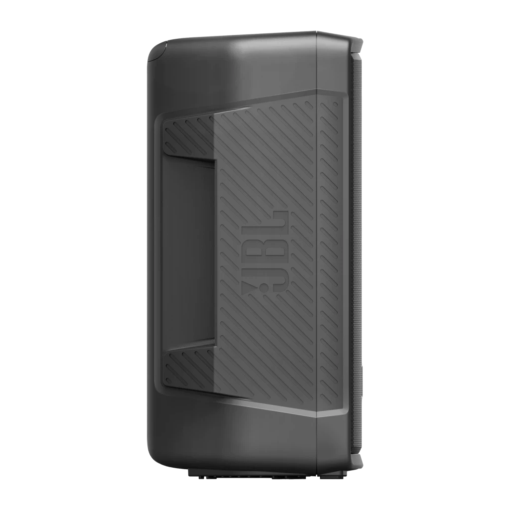 JBL IRX112BT Negro, vista frontal: rejilla metálica hexagonal y logo JBL centrado en carcasa negra - Ítem3