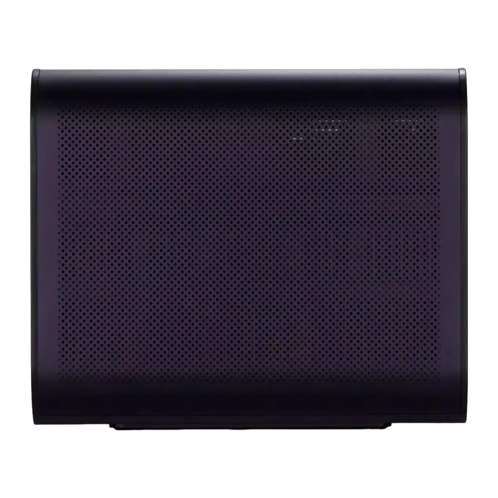 InFocus in3028sl Quantum LED Crusader Grandmaster 32GB Roxo meia-noite, vista frontal em ângulo: lente DLP, sensor e grade - Item1