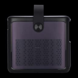 InFocus in3018sl Quantum LED Crusader Master 32GB Midnight Purple, vista trasera: rejilla de altavoz, panel púrpura