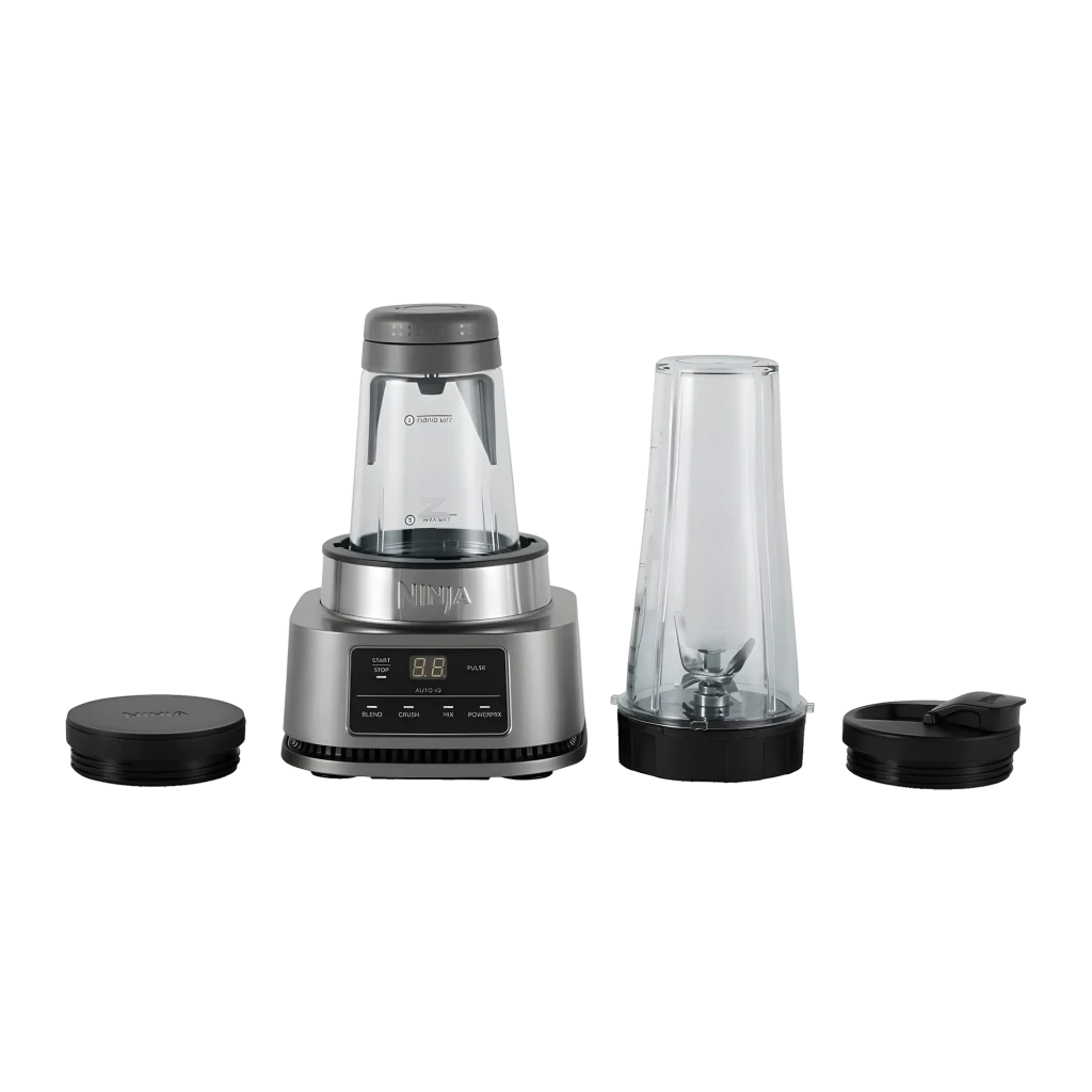 Ninja Foodi Power CB100EU Liquidificador Prateado Preto, acessórios: base com painel digital, copo Nutri Bowl, copo pessoal - Item4