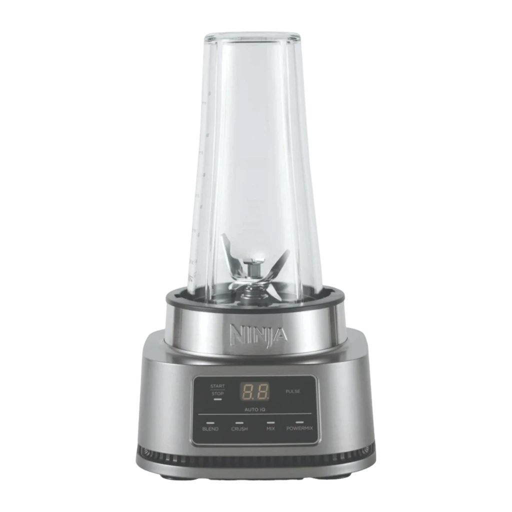 Ninja Foodi Power CB100EU Liquidificador Prateado Preto, acessórios: base com painel digital, copo Nutri Bowl, copo pessoal - Item1