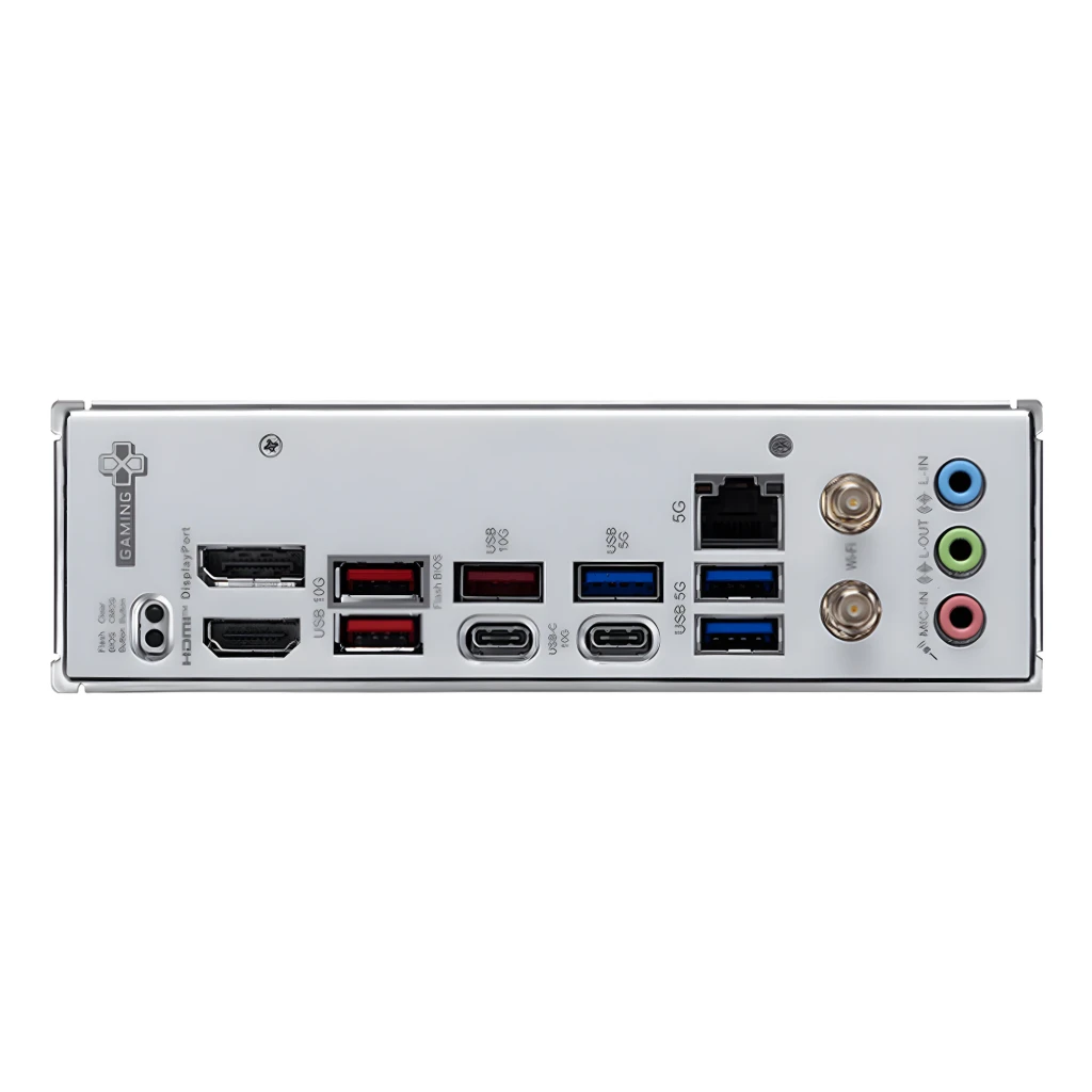 MSI B850M Gaming Plus WiFi noir, contenu boîte: carte mère blanche, boîte retail, antenne WiFi et câble - Ítem4