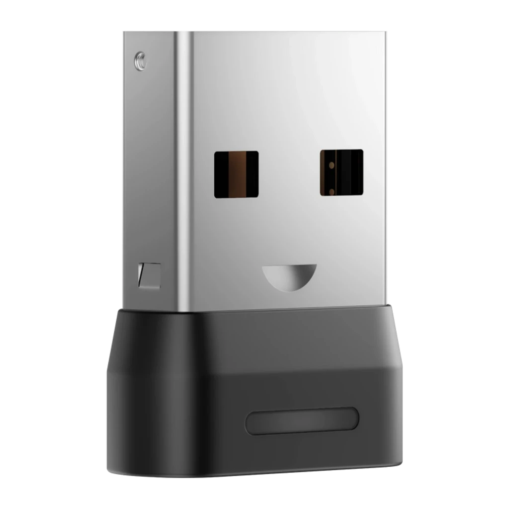 SHOKZ Adaptador USB-A CL120A negro, vista frontal: conector USB-A plateado y base negra compacta - Ítem1