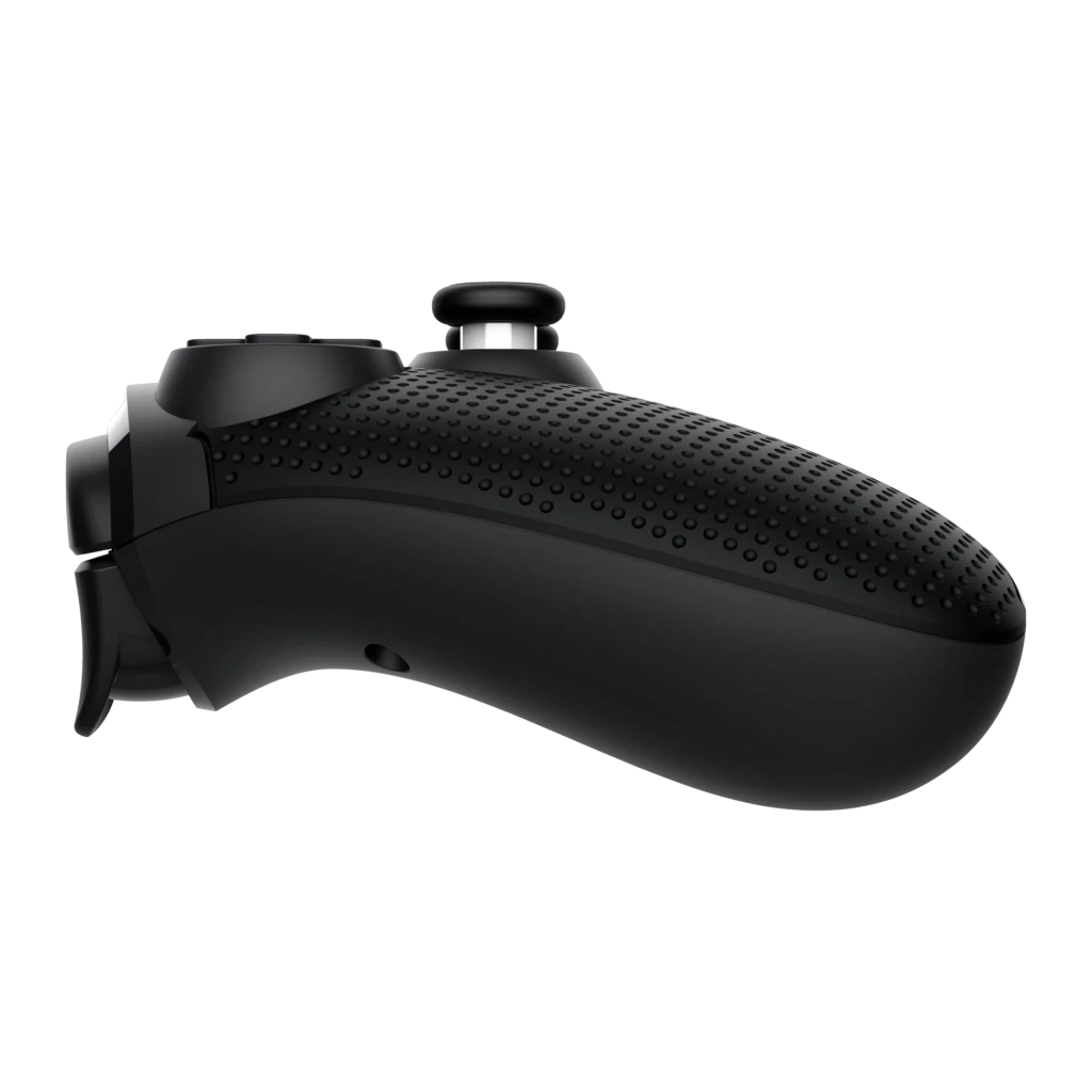 Trust Manette GXT 542 MUTA Noir, vue avant: boutons ABXY, joysticks, croix directionnelle et LED rouge allumée - Ítem4